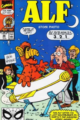 ALF #28 Â© 1990 Marvel Comics